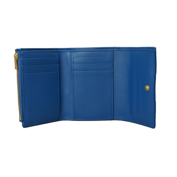 BOTTEGA VENETA ボッテガヴェネタ] 財布 三つ折り財布 750245 ダーク 