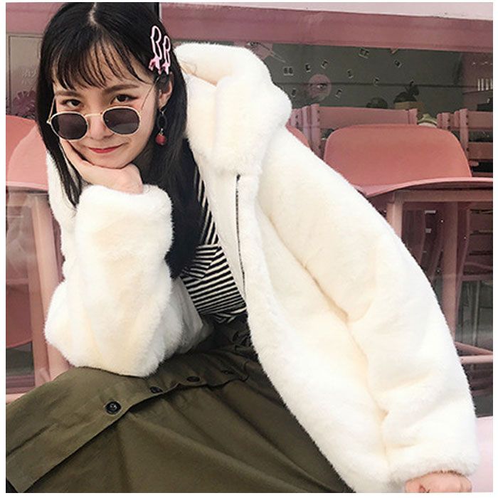 ☆ Mサイズ ☆ ファーコート pmycoat13 ファーコート レディース 耳