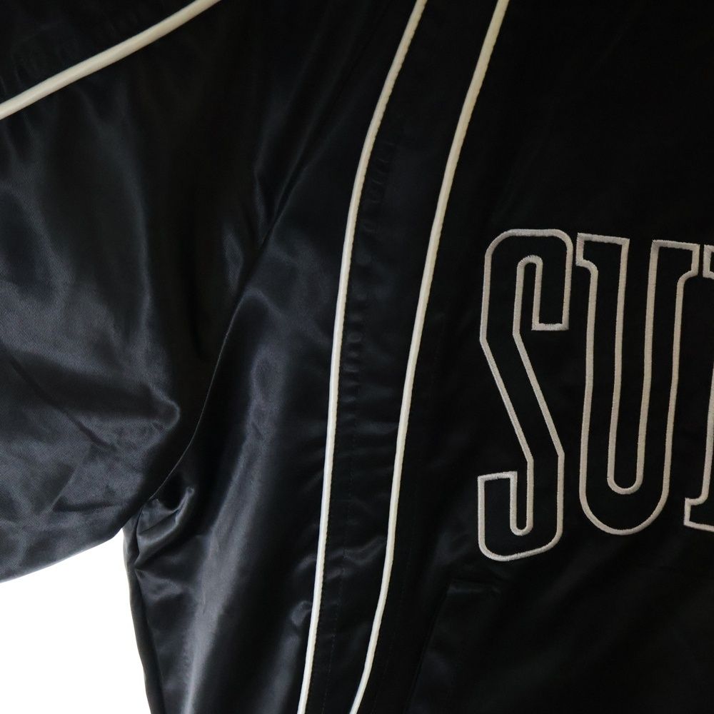 【Supreme】Satin Piping Pullover Black - 25SS Buy Supreme Satin Piping Pullover 'Black' - SS25J51 BLACK