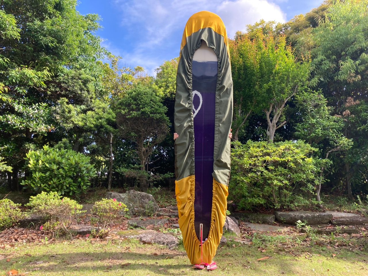 ロングボード デッキカバー ノーズパット付き ハンドメイド製品 9.0-9.6位 fit=scale-down,w=1200