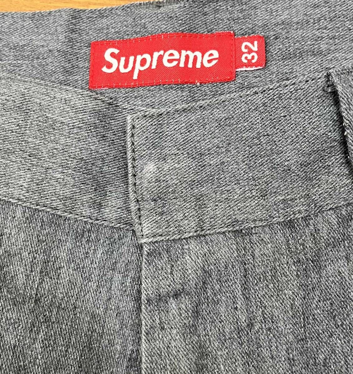 Supreme グレー ワークパンツ32 Supreme シュプリーム パンツ サイズ:32 / ツイル ワーク