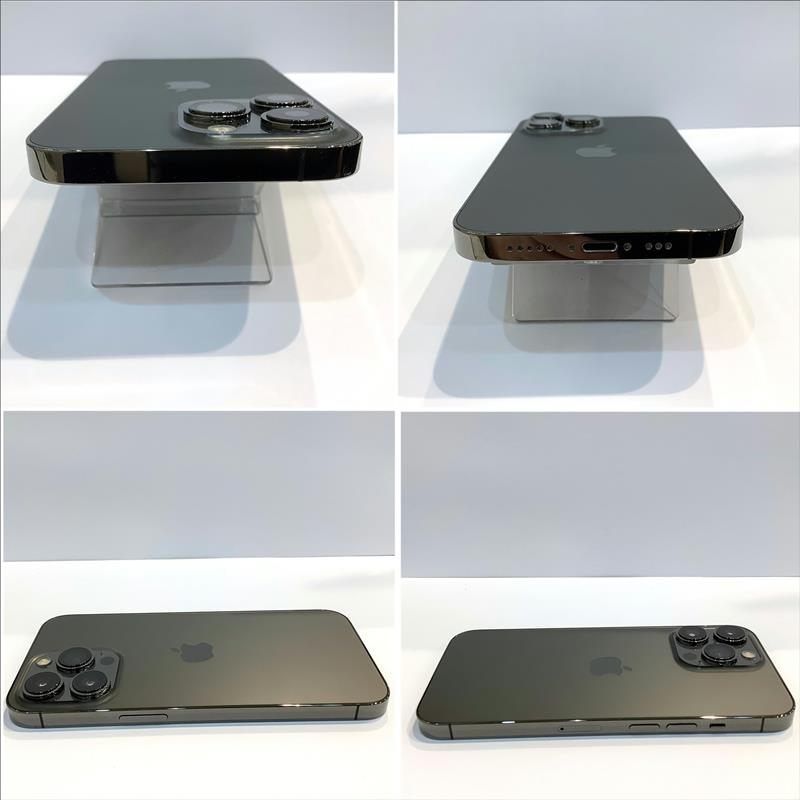 Apple - iPhone13Pro 128GB Apple アイフォン A2636 本体 箱有 IMEI〇(KDDI) バッテリー最大90%カラー グラファイト 箱 シムピン付き　【中古】KB-8481 iPhone13Pro 128GB Apple アイフォン A2636 本体 箱有 IMEI〇