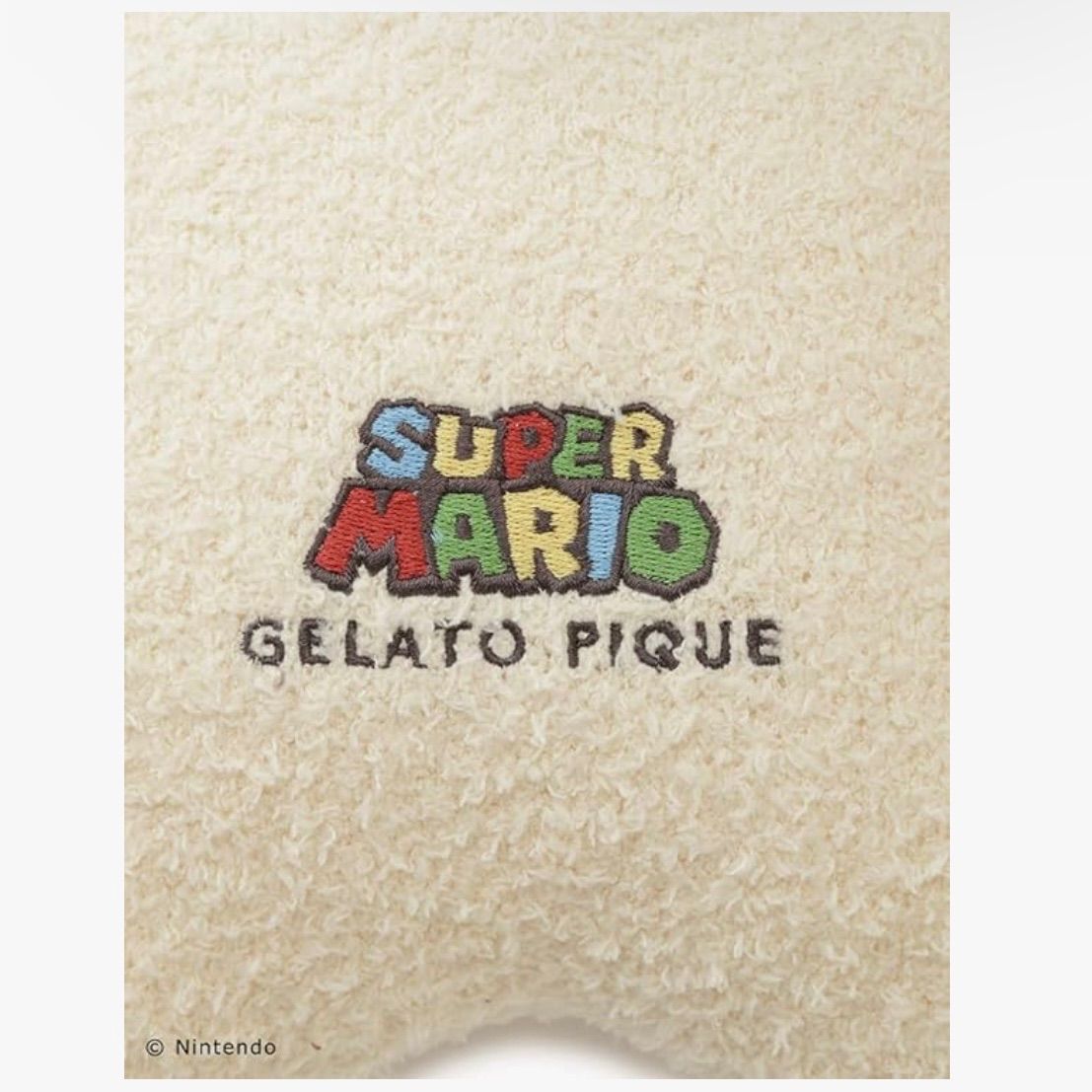 レディース ジェラート ピケ スーパーマリオ キャラクタークッション PWGG214553 YEL F : [ジェラート ピケ] スーパーマリオ キャラクタークッション PWGG214553 レディース GRN F :  ホーム＆キッチン