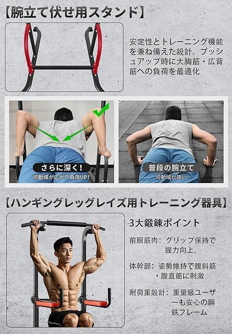ぶらさがり健康器 室内トレーニングマシン 懸垂 腹筋 背筋 プッシュアップ 楽天市場】*15%OFFクーポン⇒6,690円*【送料無料】ぶら下がり