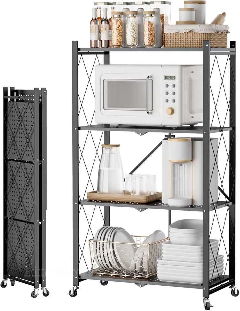 earlアール アイアンシェルフ 4段 木製棚 オープンシェルフ 木製