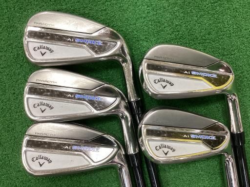 キャロウェイ PARADYM Ai SMOKE 5S アイアンセット IR TENSEI 50 for CW Ai SMOKE IR フレックスR メンズ 男性用 右利き 右用 Cランク ゴルフクラブ