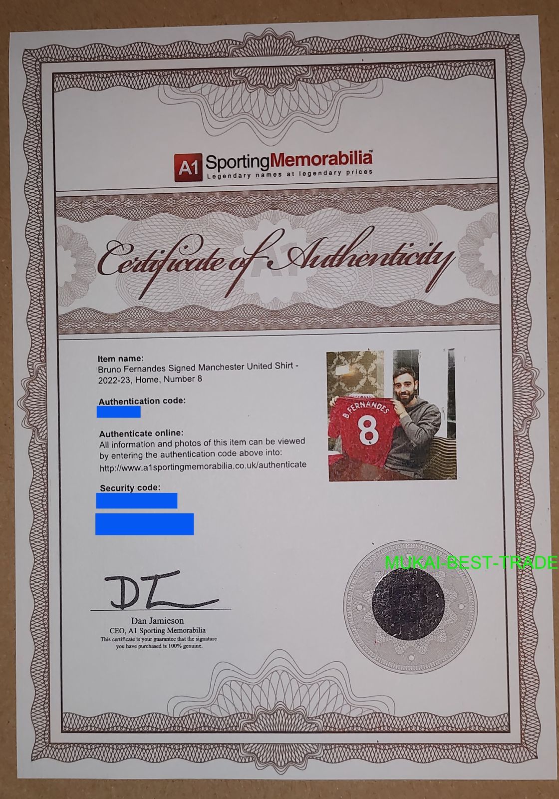 ブルーノフェルナンデス サイン マンチェスターユナイテッド2022/2023