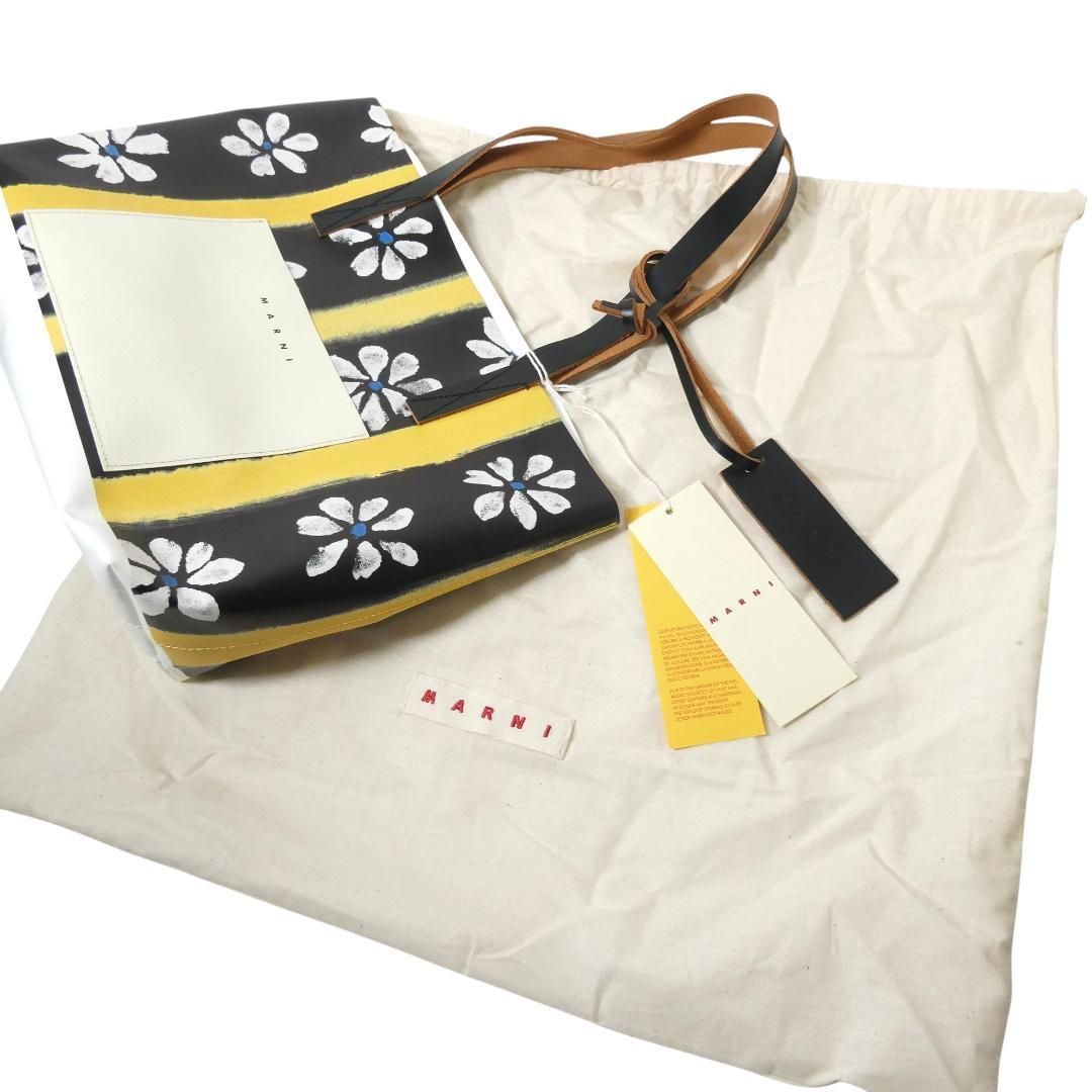 極美品 MARNI マルニ SHMP0066A1 トートバッグ ハンドバッグ 