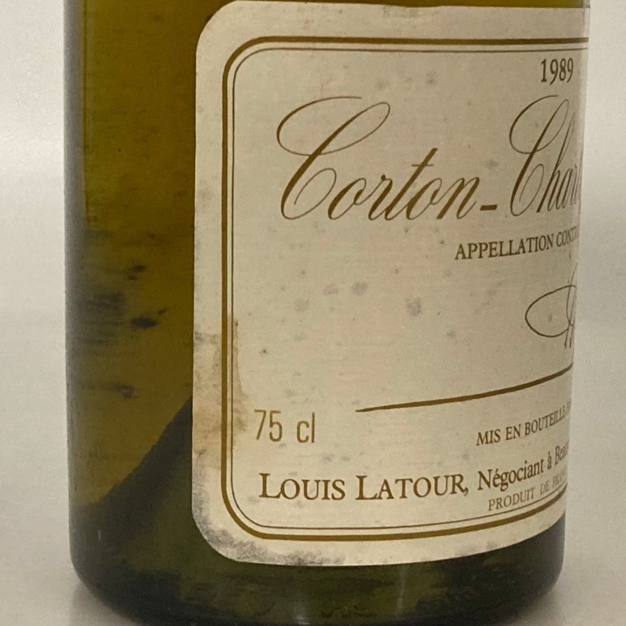 ルイ ラトゥール コルトン シャルルマーニュ 1989 未開栓 - メルカリ