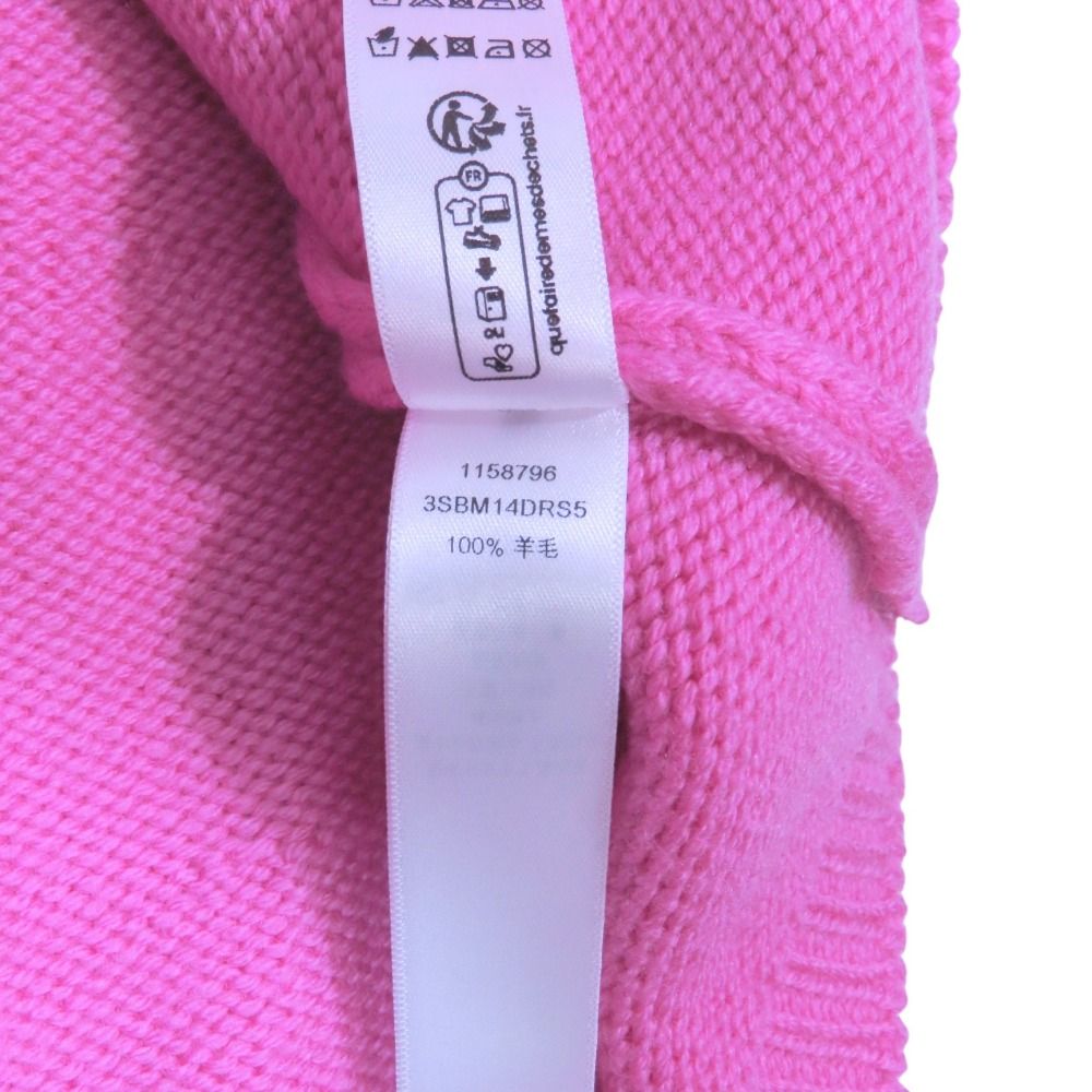ファッションサイト Dior ディオール ウール ニット ワンピース セーター 長袖 ウサギ ロゴ ワッペン フ 膝丈 10 ピンク 子供服 キッズ 古着 確かな品質。