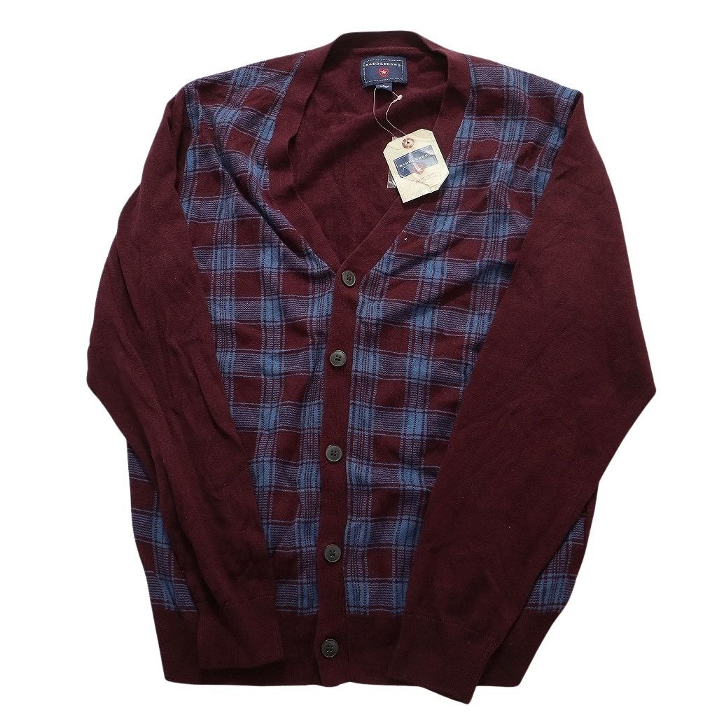 古着卸 まとめ売り カーディガン 混紡素材 柄ニット 5枚セット (メンズ