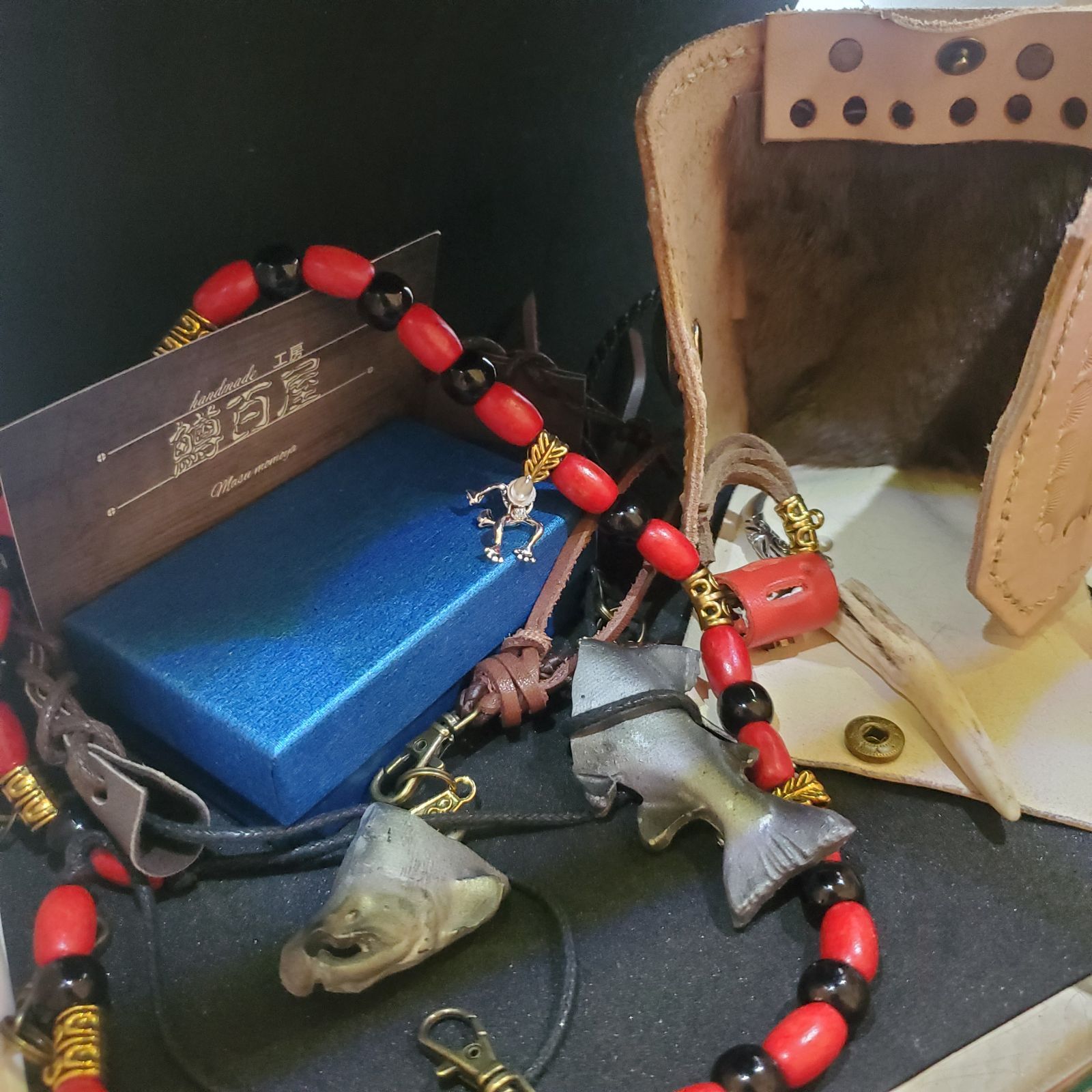 ハンドメイドミノー鱒百屋さとうラニヤード ハンドメイドミノー鱒百屋ラニヤード - メルカリ