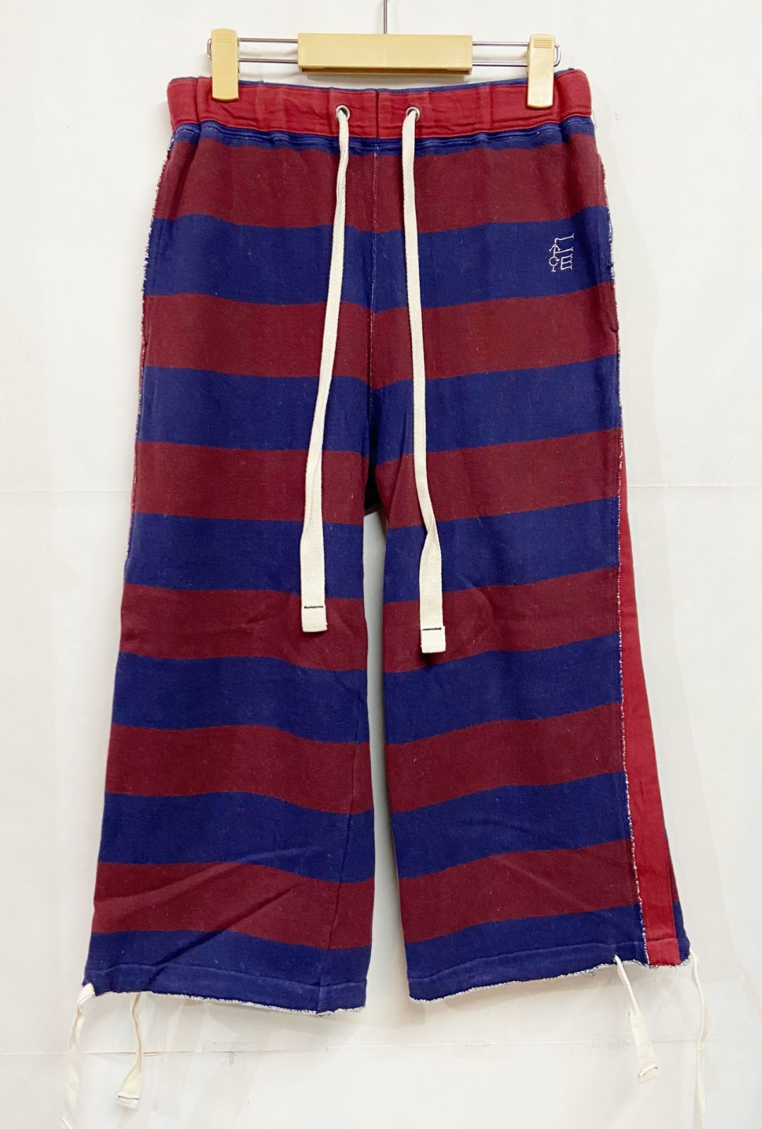 FACETASM ファセッタズム CUT OFF WIDE SWEAT PANTS カットオフ