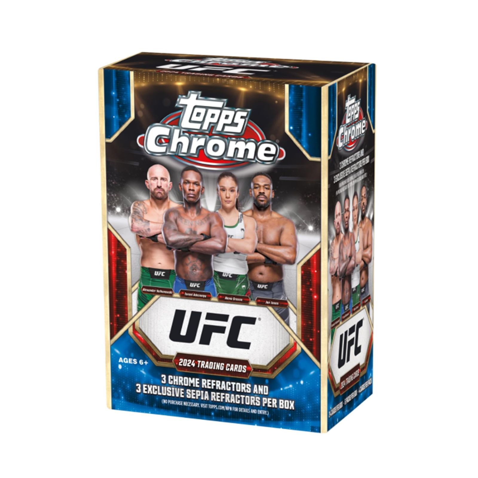 2024 Topps Chrome UFC バリューボックス。 