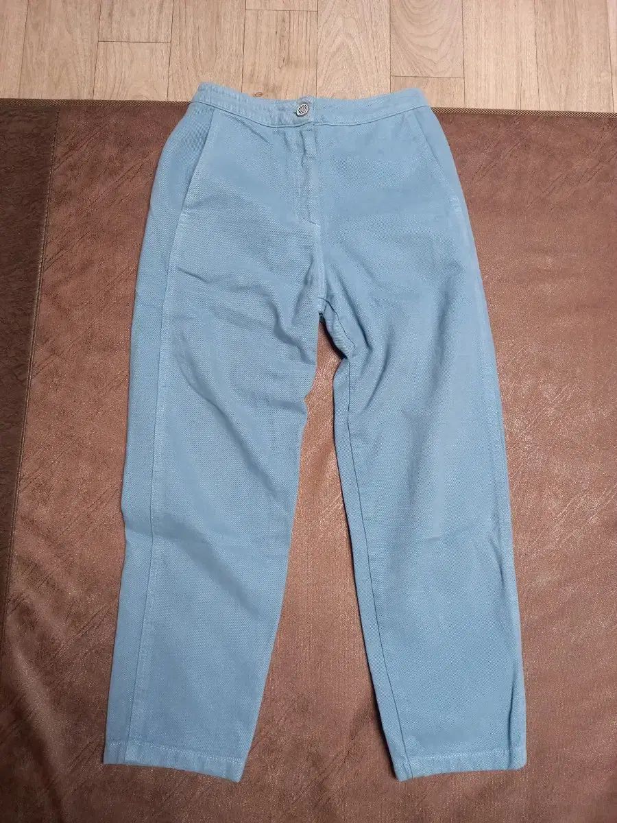 ランバン スカイブルー レディース コットン パンツ 26