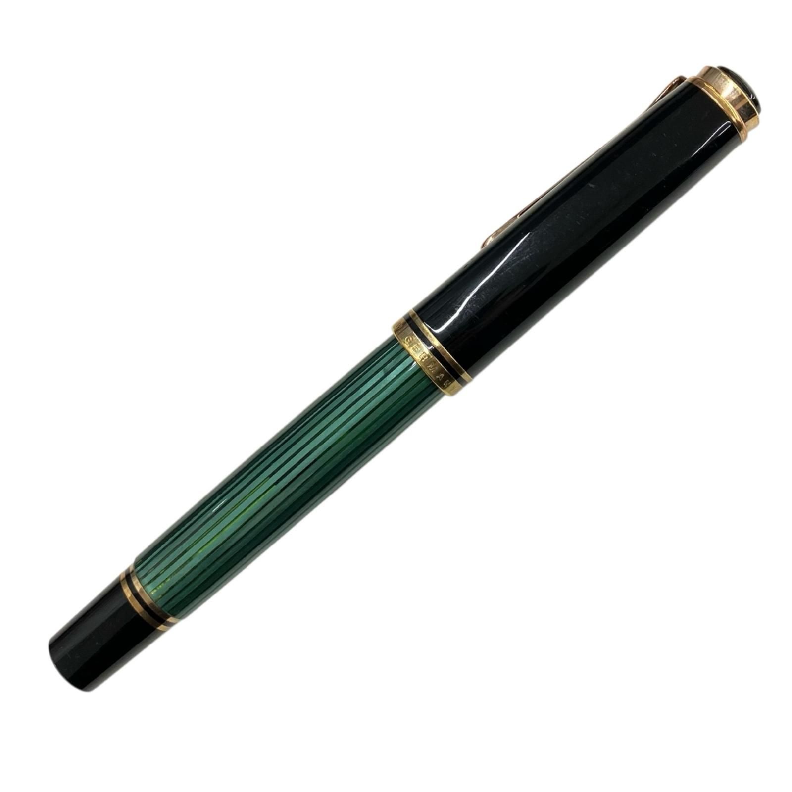 683000 PERIKAN ペリカン 万年筆 スーベーレン グリーン K18ゴールド