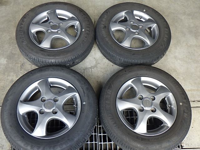 231-727 TOPRUN アルミホイール＆ラジアルタイヤ 145 80R13 ４本セット