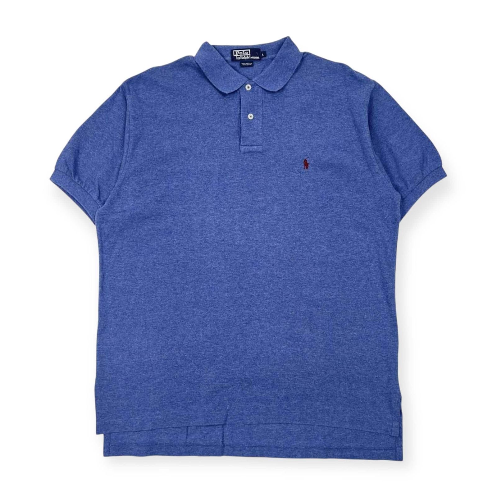 90s 00s Polo by Ralph Lauren ラルフローレン 鹿の子 半袖 ポロシャツ 