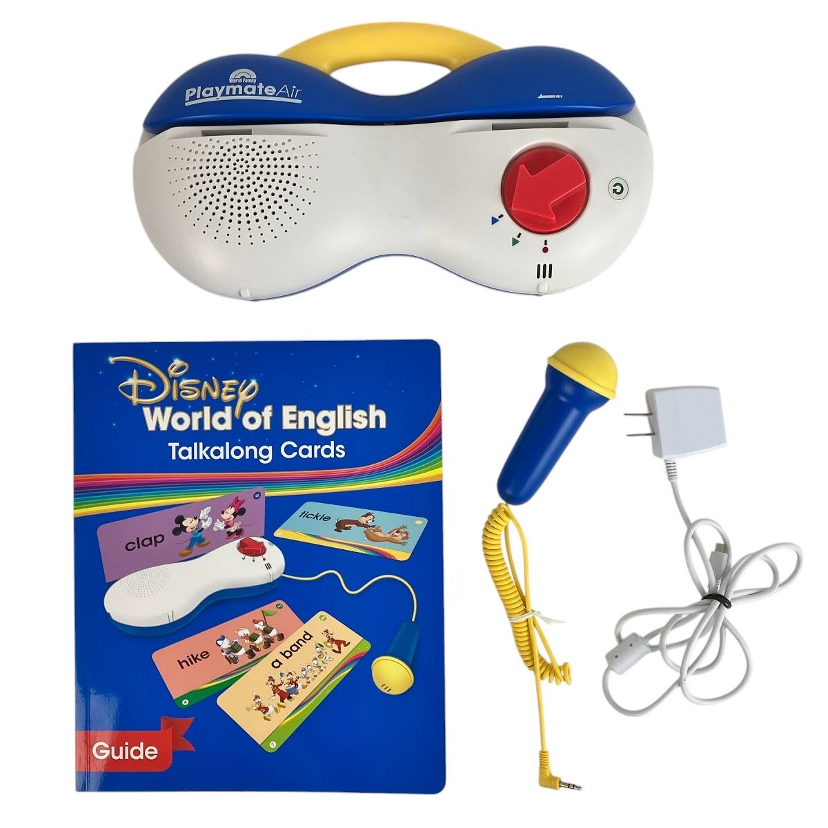 美品☆最新版 DWE トークアロング Q&A カード ディズニー英語 DWE トークアロング Q&Aカード セット 2019年頃 Blu-ray版