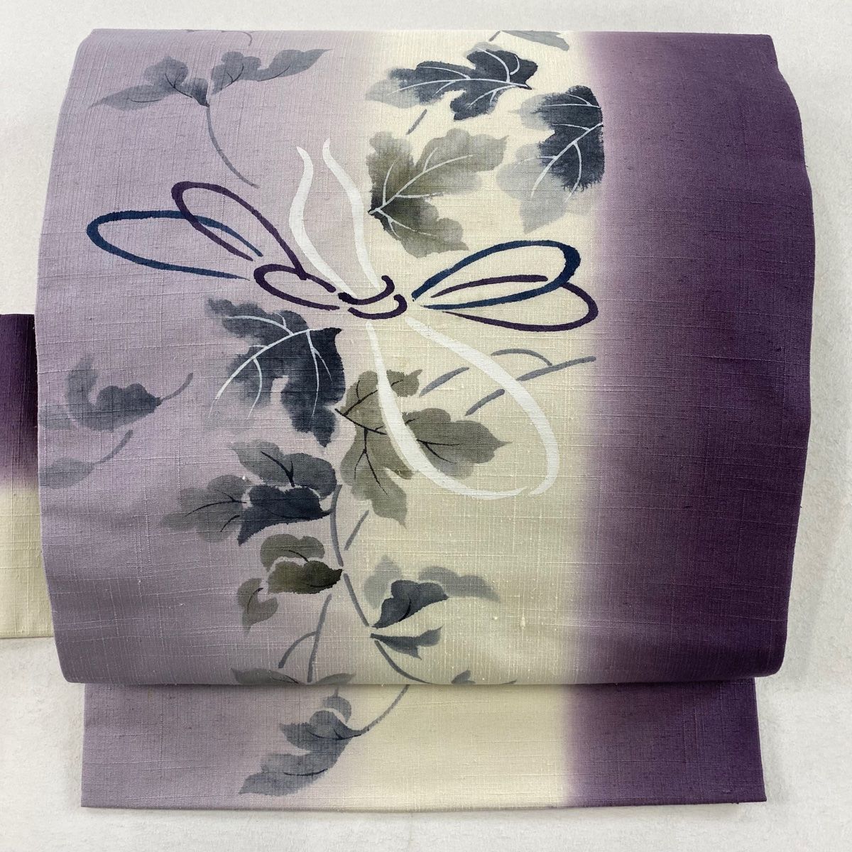 平和屋着物＊夏物 小紋 絽 扇子芝文 洗える着物 AABB2569jd