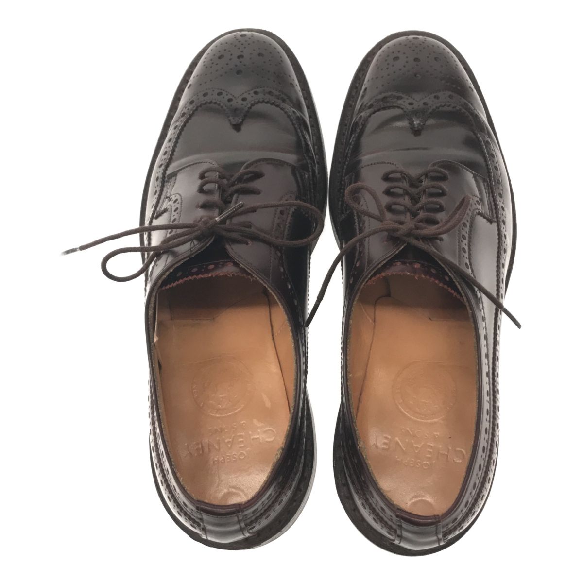 JOSEPH CHEANEY ロングウィングダービーブローグシューズ - メルカリ