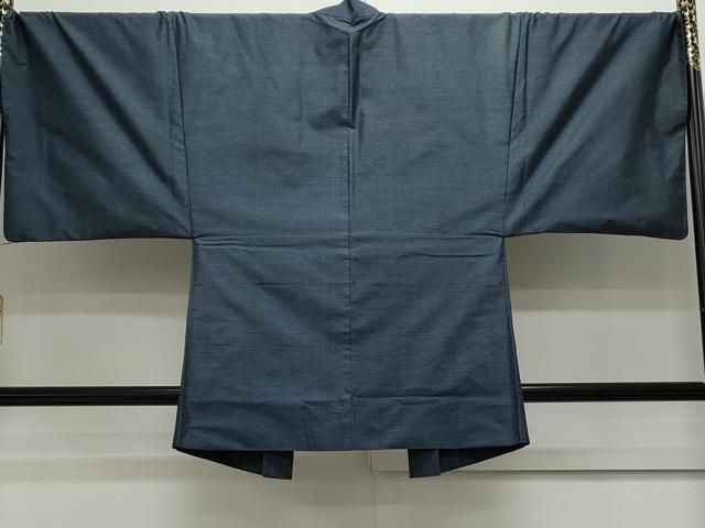 平和屋着物○男性 本場大島紬 アンサンブル 吉祥文 正絹 逸品