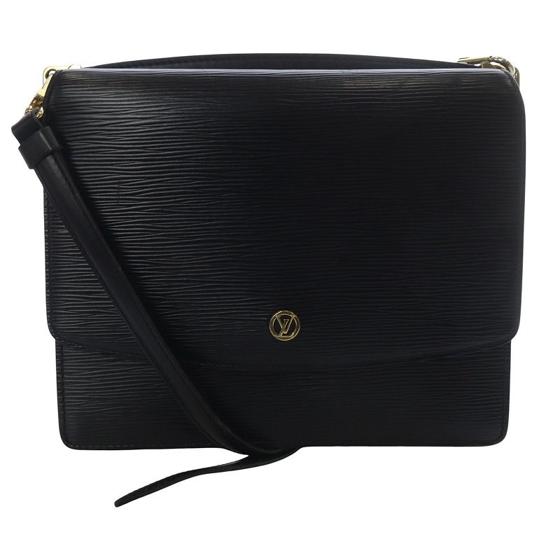 ルイヴィトン LOUIS VUITTON エピ グルネル ショルダーバッグ ロゴ 黒 ブラック M52362