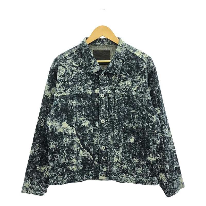 TAIGA TAKAHASHI | タイガタカハシ | Lot.703 Denim Jacket C.1920’S -Discharged Print | シンチバック デニムジャケット | 40 | discharged Indigo | メンズ