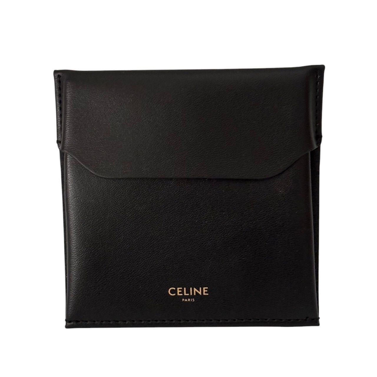 CELINE セリーヌ 財布 黒 コインケース 小銭入れ コンパクト ミニ財布