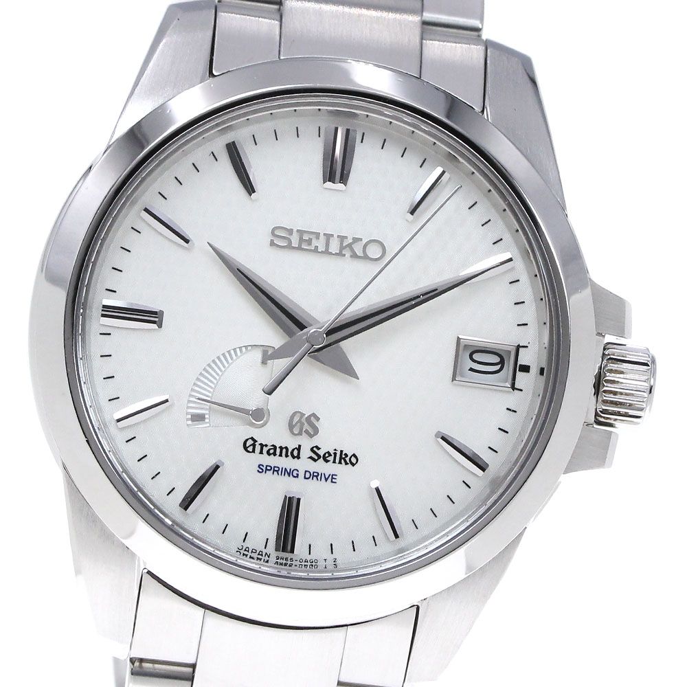 セイコー SEIKO SBGA025|9R65-0AG1 グランドセイコー パワーリザーブ デイト スプリングドライブ メンズ保証書付き_837382