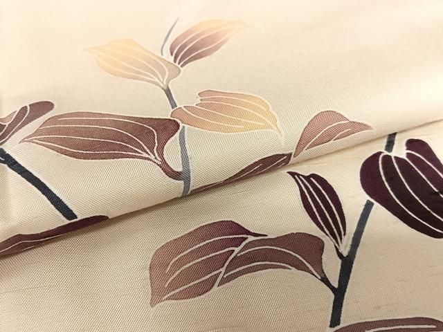 平和屋着物●訪問着　友禅　紬地　枝花文　正絹　逸品　AAAT0639zg 平和屋着物○訪問着 友禅 紬地 枝花文 正絹 逸品 AAAT0639zg - メルカリ