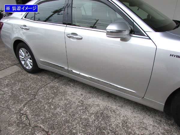 クラウン 210 211 214 メッキサイドドアモール 