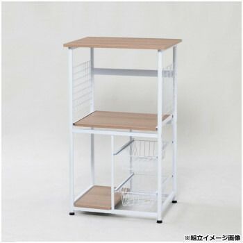 弘益 KOEKI UTILITY キッチンラック ナチュラル KR600NA