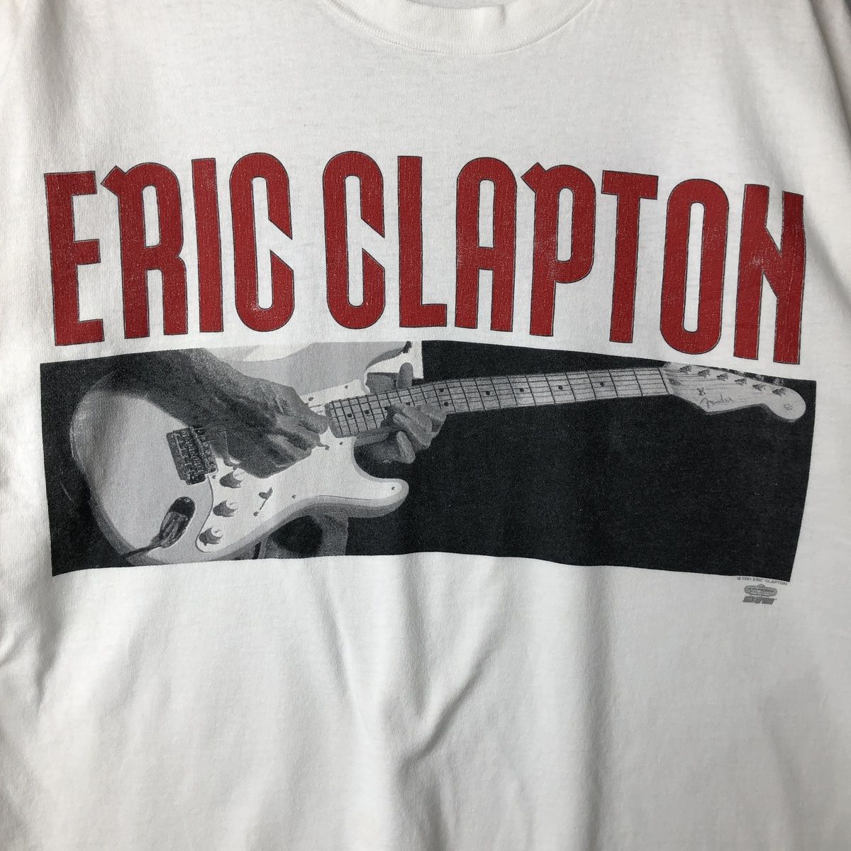 Tシャツ 古着 90年代 ヘインズ HANES ERIC CLAPTON エリッククラプトン 