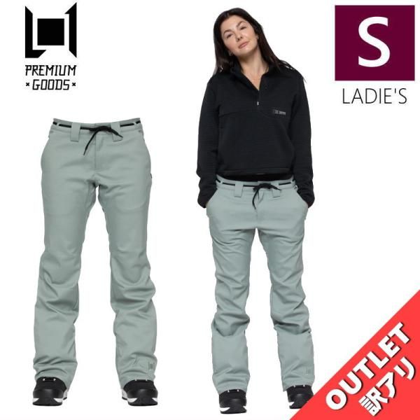 【アウトレット】 L1 HEARTBREAKER TWILL PNT SHADOW レディース スノーボード スキー スノボウェア パンツ PANT 型落ち 23-24