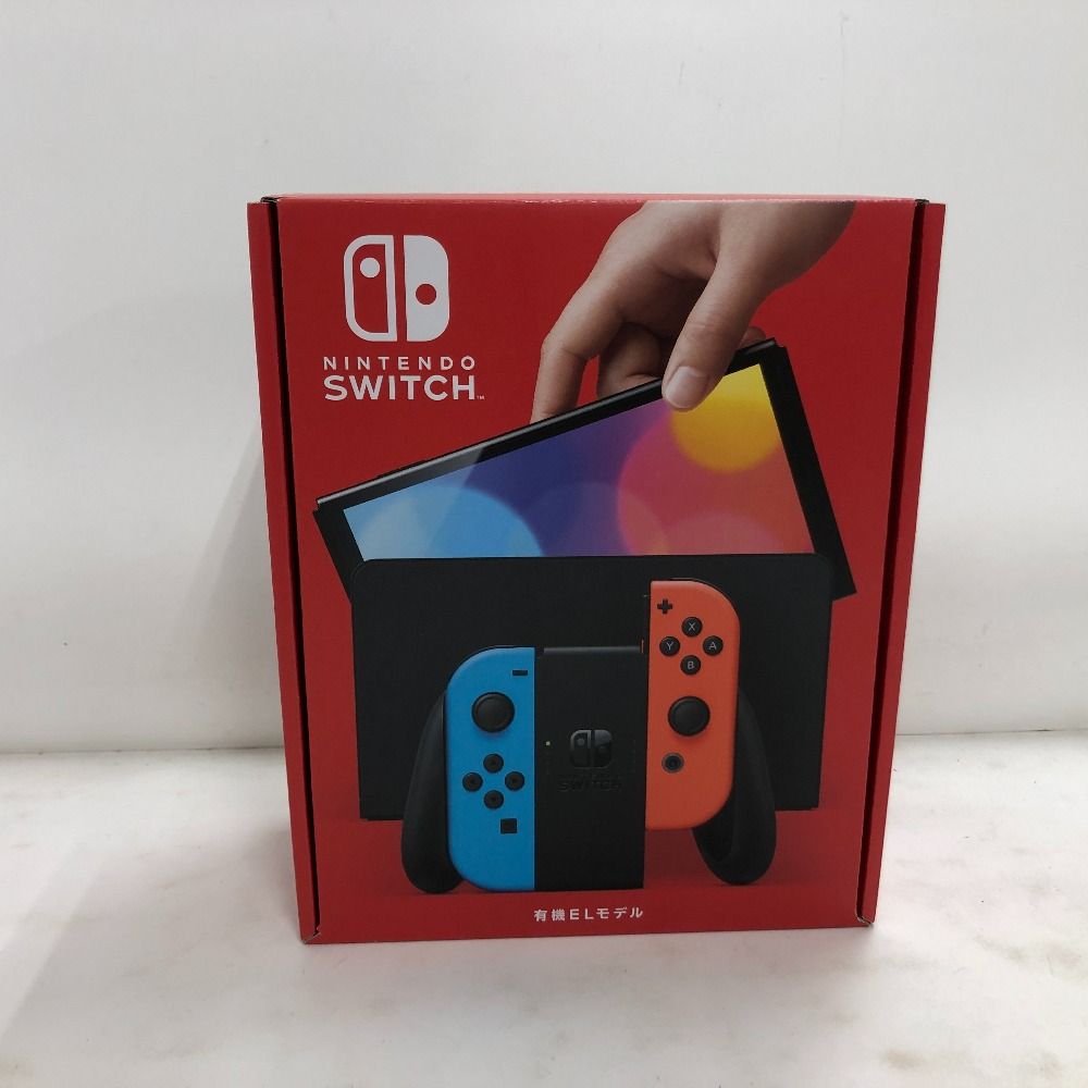 02w03166 Nintendo Switch 有機ELモデル ネオンブルー ネオンレッド 本体 ※未使用品【中古品】 - メルカリ