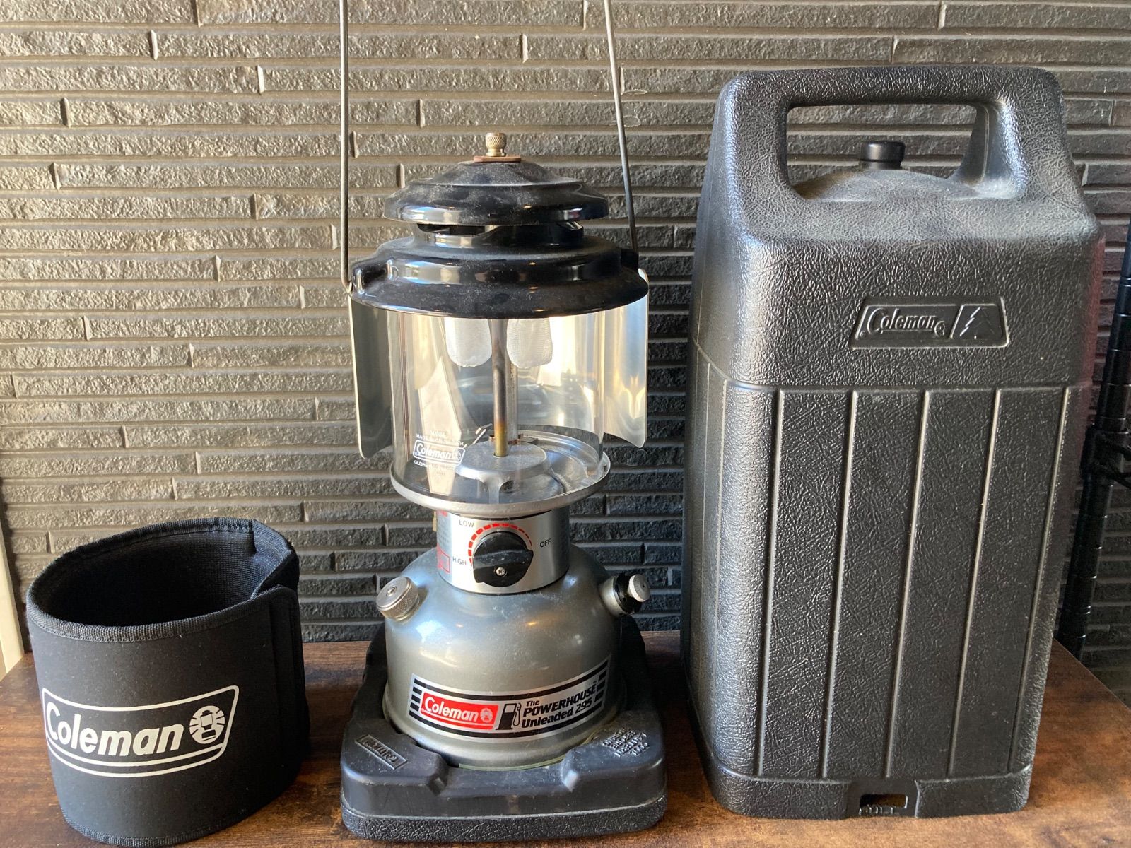 Coleman コールマン パワーハウス ツーマントル ランタン 現状・中古品