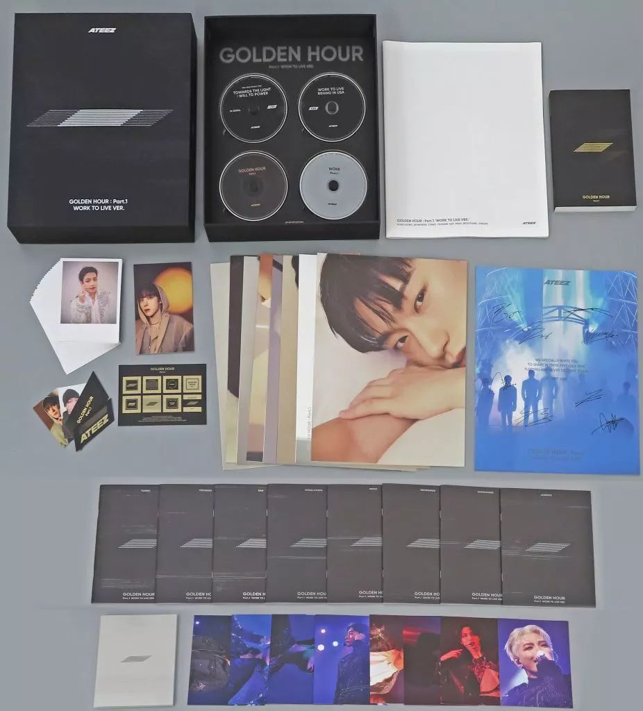 中古】輸入洋楽CD ATEEZ / GOLDEN HOUR： Part.1 (WORK TO LIVE Ver