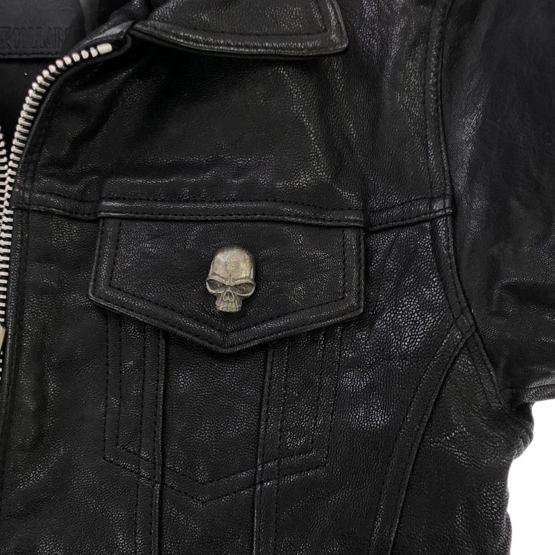 希少 JACK ROSE × COLLARS レザージャケット 武装戦線　スカル 希少 JACK ROSE × COLLARS レザージャケット 武装戦線 スカル - メルカリ
