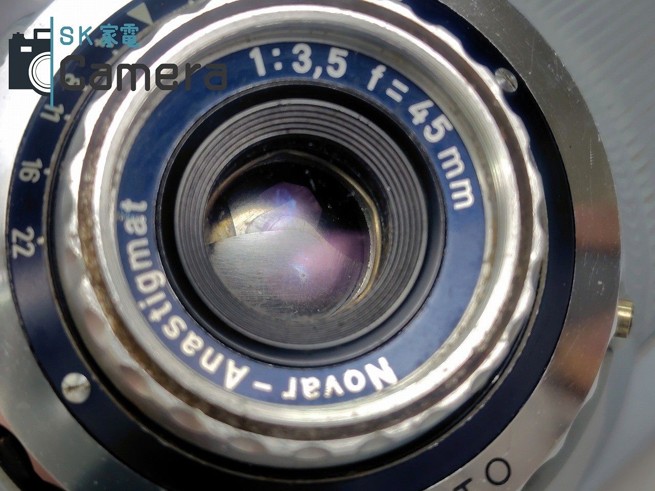 【中古】 ZEISS IKON ikonette 45ｍｍ F3.5 イコネッテ 中古】 ZEISS IKON ikonette 45mm F3.5 イコネッテ : SK家電