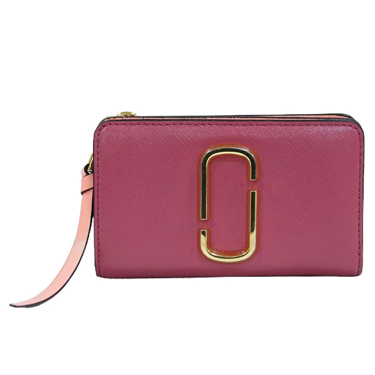 マークジェイコブス スナップショット レザーバイカラー コンパクト折財布