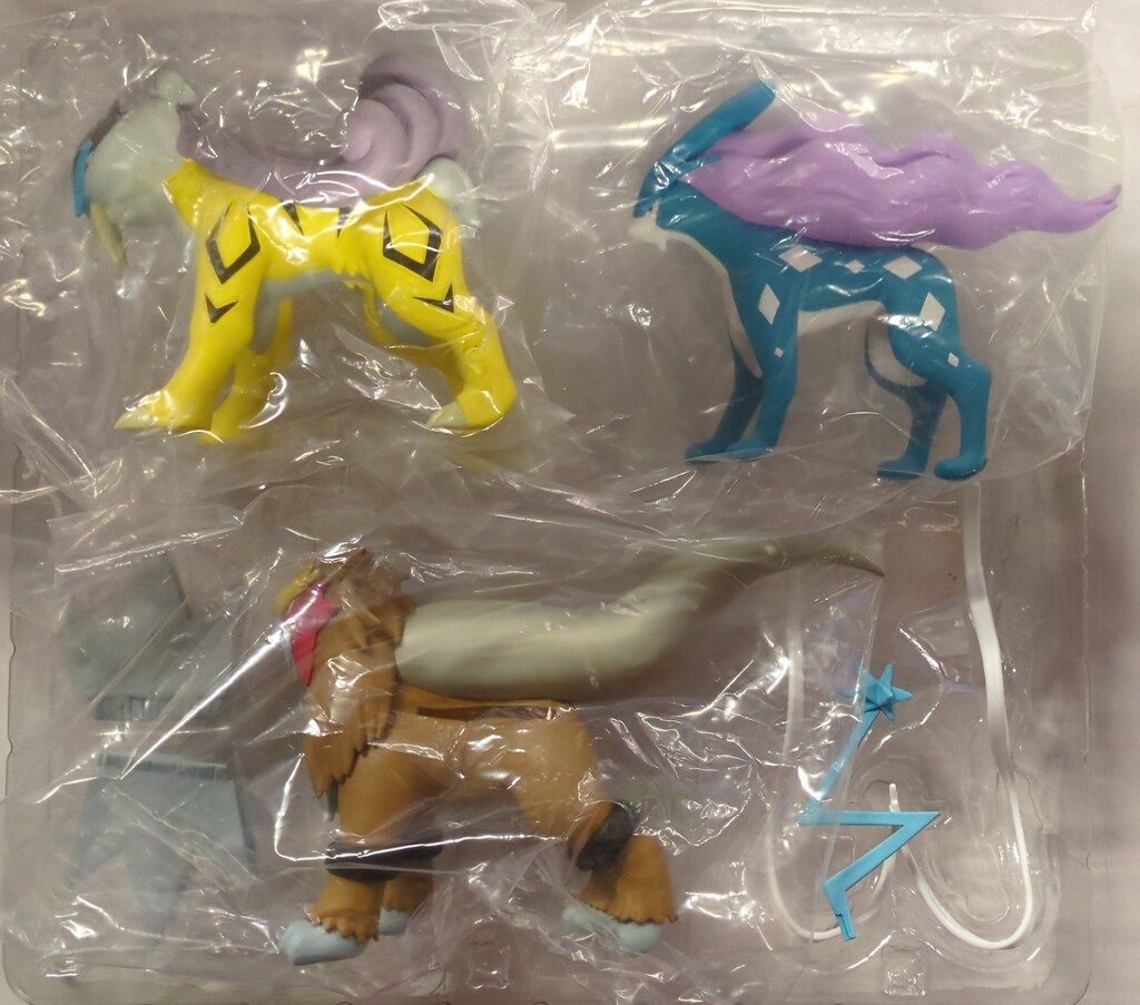 ポケットモンスター ライコウ-エンテイ-スイクン