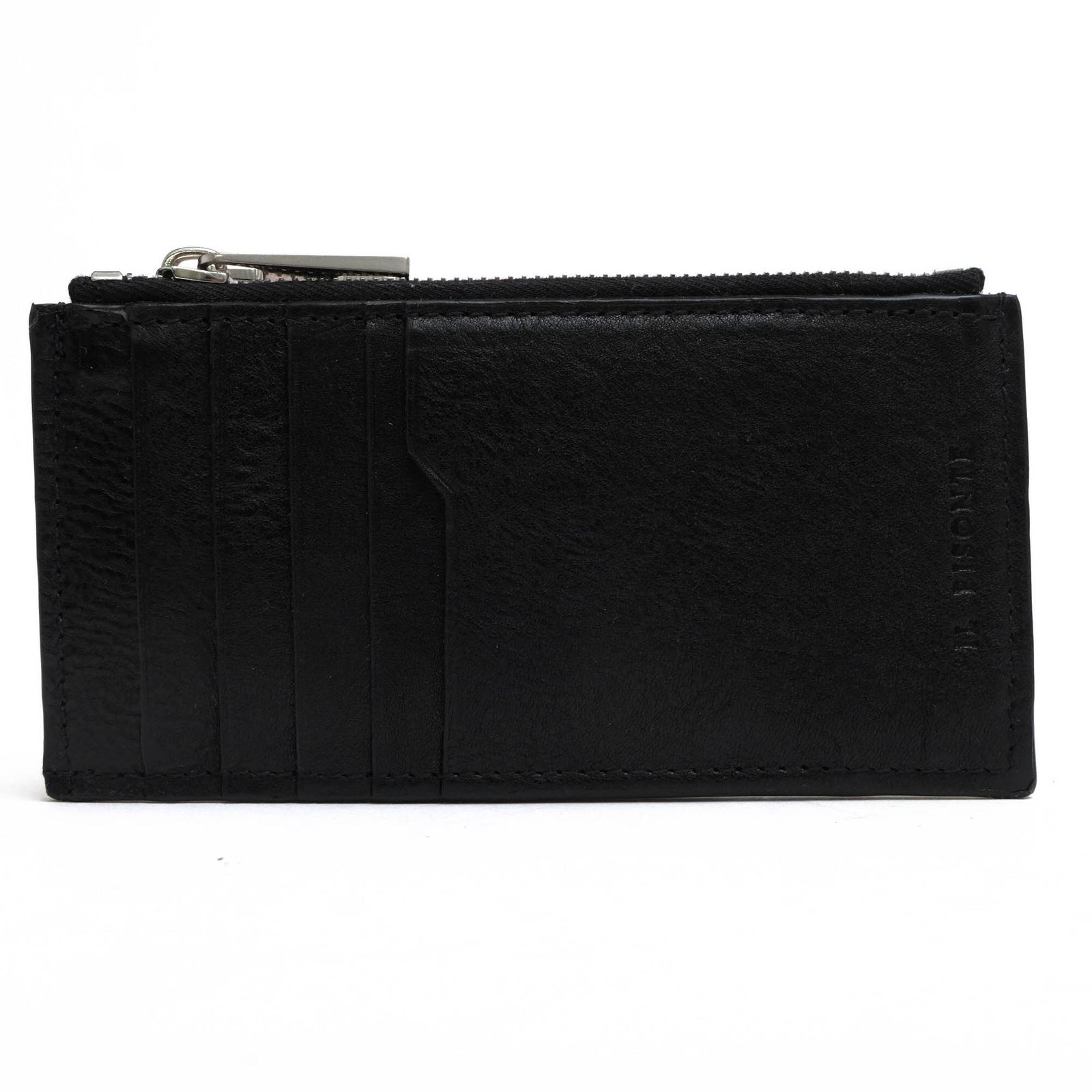 イルビゾンテ IL BISONTE 財布 ウォレット メンズ 男性 男性用 レザー 革 本革 ブラック 黒 SVW001 POX001 フラグメントケース 小銭入れあり