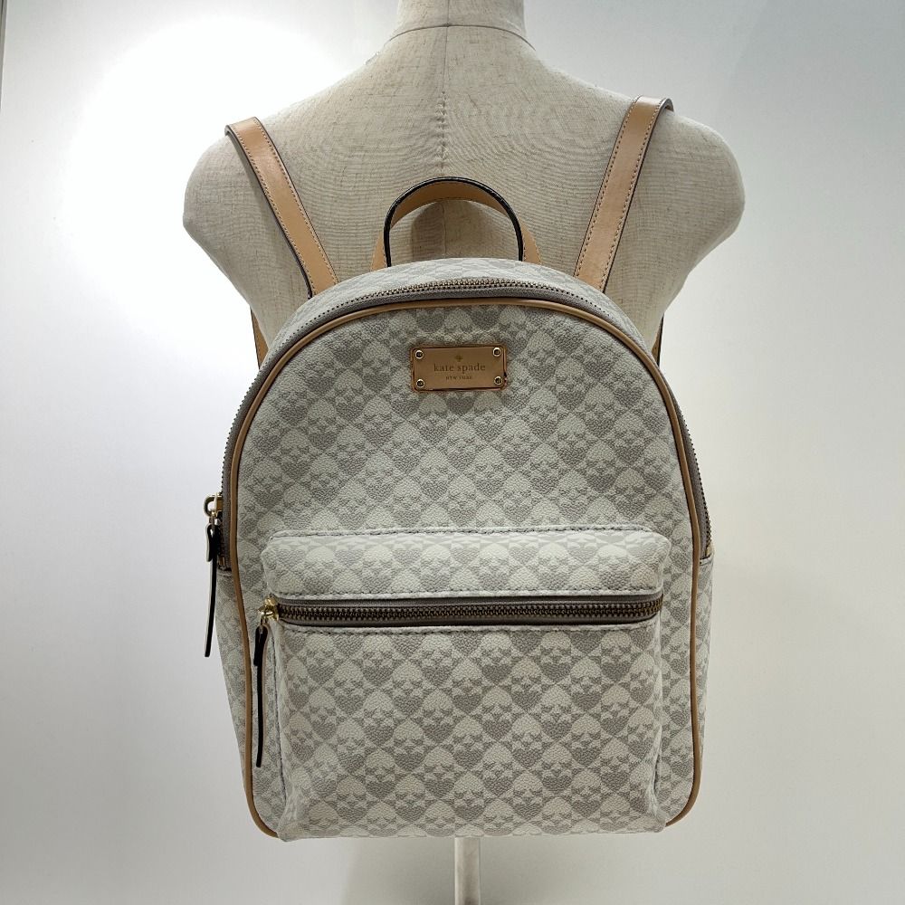 美品】ケイトスペードkate spade レザー リュック、バックパック 美品 