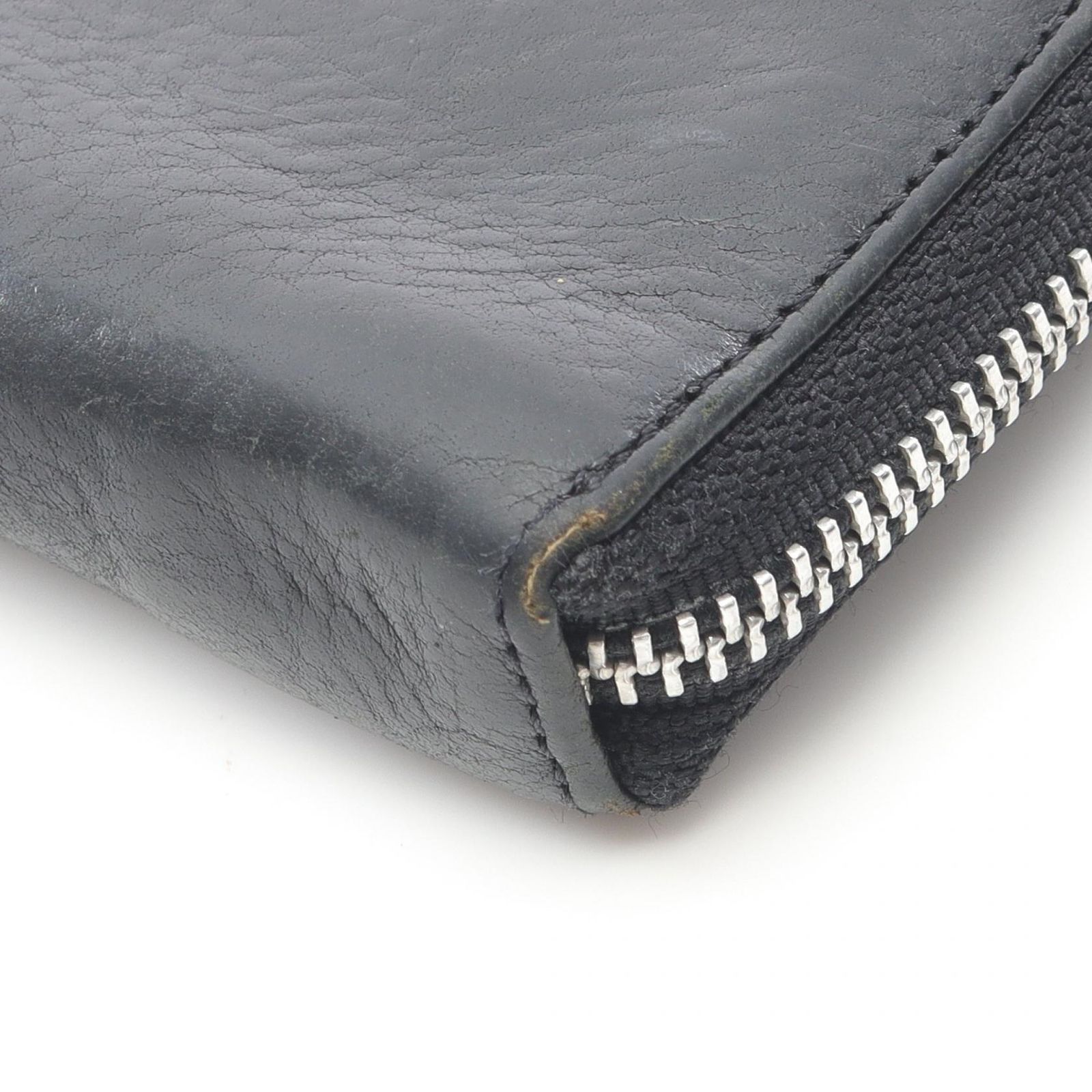 クロムハーツ CHROME HEARTS ラウンド長財布 3セメタリークロス