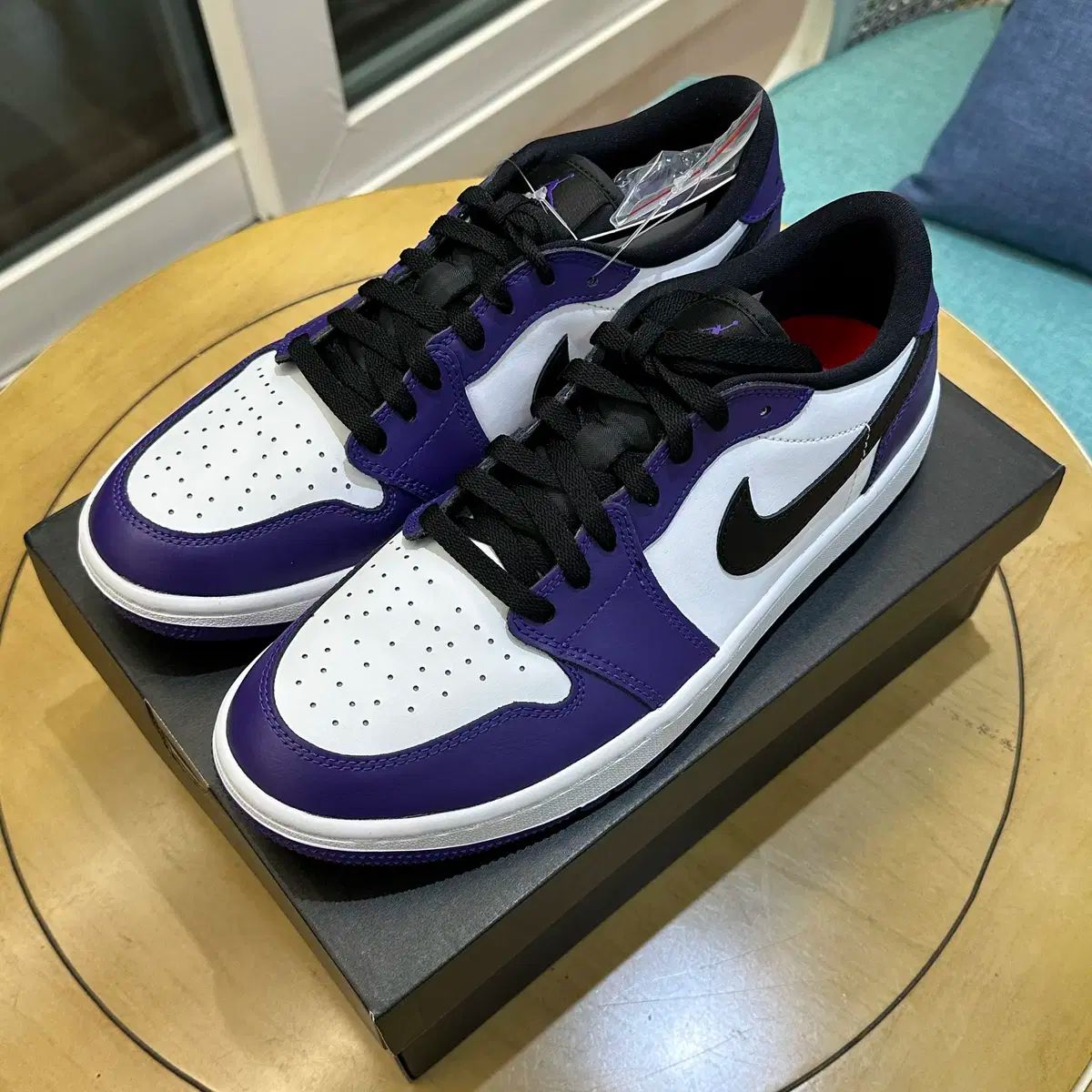 NIKE ナイキ ジョーダン ロー ゴルフ コート パープル 275 ゴルフシューズ DD9315 ー 105