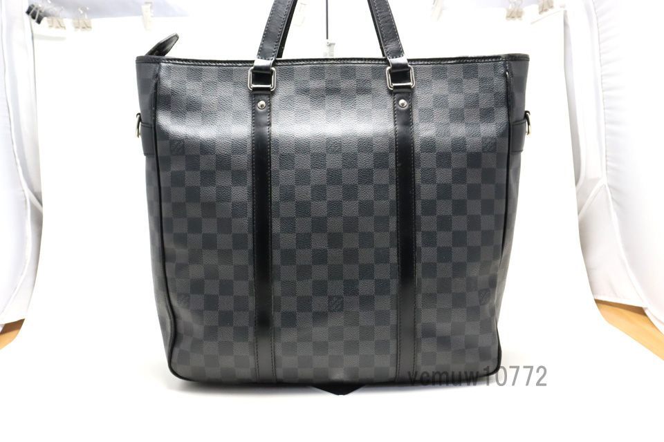 LOUIS VUITTON トートバッグ 2way ダミエグラフィット タダオ 美品】ルイヴィトン ダミエ・グラフィット タダオPM 2way 安藤