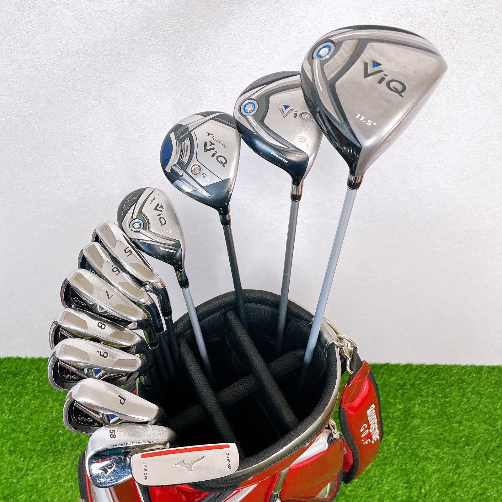 ツアーステージ VIQ ツアーB メンズゴルフクラブ 12本セット