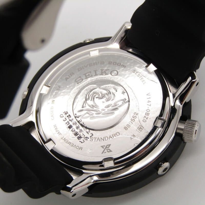 美品 SEIKO セイコー PROSPEX STBR017 JOURNAL STANDARD別注 V147-0BZ0 SOLAR LOWERCASE  ダイバーズ 200m ブラック カーキ 28008729 - メルカリ