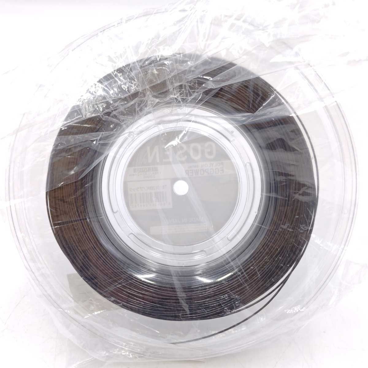 ゴーセン エッグパワー17 200M ロール ブラック(EGGPOWER 17) TS1012BK